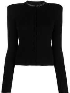 GCDS cardigan Bling Mini - Noir