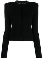 GCDS cardigan Bling Mini - Noir