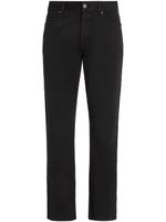 Zegna jean Roccia à coupe slim - Noir