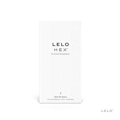 LELO HEX Condooms 6 stuks LELO HEX Condooms 6 stuks