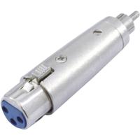 Omnitronic 30226560 XLR Adapter [1x Cinch-stekker - 1x XLR-bus 3-polig]