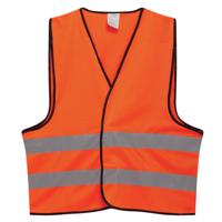 Veiligheidshesje - met Reflectie - Veiligheidsvest - Reflectievest - Veiligheidshesje - Oranje