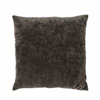 Riverdale Kussen Amber donkerbruin 45x45cm