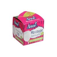 Anaé - Menstruatie Cup met Katoenen Zakje - Biologisch & Veilig - Voor Jonge Vrouwen met Lichte Bloeding - 100% Medische Siliconen - Parfumvrij, Rubbervrij - Hypoallergeen - Zwemmen, Sporten, Kantoor - Glad & Zeer Zacht - Makkelijk in te brengen (Smal)