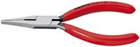 Knipex Platbuigtang met zijsnijder (instrumentmakerstang) met kunststof bekleed 140 mm - 2301140