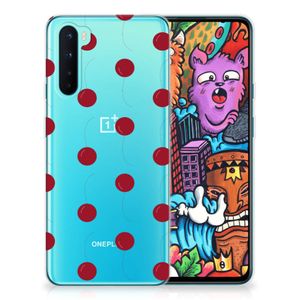 OnePlus Nord Siliconen Case Cherries