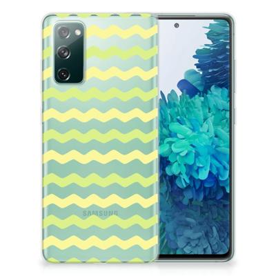Samsung Galaxy S20 FE TPU bumper Waves Yellow Samsung Galaxy S20 FE TPU bumper Waves Yellow