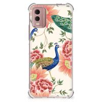 Case Anti-shock voor Nokia C32 Pink Peacock