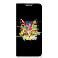 OPPO A54s | A16 | A16s Magnet Case Cat Color - thumbnail