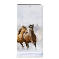 Samsung Galaxy A14 4G Hoesje maken Paarden - thumbnail