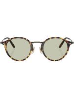 Oliver Peoples lunettes de soleil à effet écailles de tortue