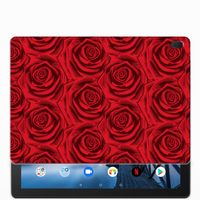 Lenovo Tab E10 Siliconen Hoesje Red Roses - thumbnail