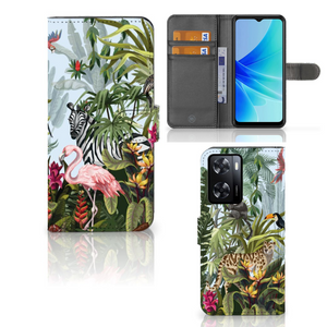 Telefoonhoesje met Pasjes voor PPO A57 | A57s | A77 4G Jungle