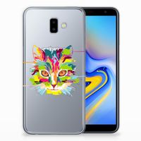 Samsung Galaxy J6 Plus (2018) Telefoonhoesje met Naam Cat Color - thumbnail