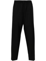 MM6 Maison Margiela pantalon fuselé à lien de resserrage - Noir