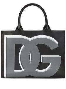 Dolce & Gabbana sac à main Beatrice à logo - Noir