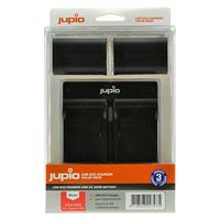 Jupio Dual USB Charger Kit + 2 LP-E6 batterijen (CA1002)