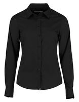 Kustom Kit K242 Women`s Tailored Fit Poplin Shirt Long Sleeve