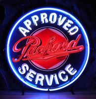 Packard Neon Verlichting 65 x 65 cm - thumbnail