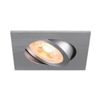 SLV Inbouwspot New Tria 68 vierkant - aluminium - GU10 - 1007373