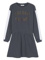 Golden Goose Kids long-sleeve elasticated dress - Bleu - thumbnail