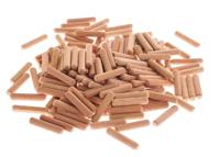 Acacia deuvels 2 groeven 14x80mm komo