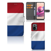 Xiaomi Redmi Note 10S | 10 4G | Poco M5s Bookstyle Case Nederlandse Vlag - thumbnail