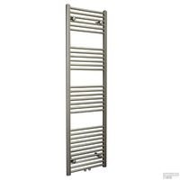 Radiator Sanicare Snode Met Wifi 172 x 45 cm Inox-Look Met Thermostaat Zwart Sanicare - thumbnail