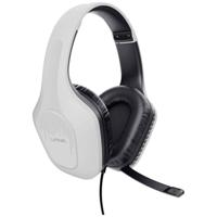 Trust GXT415W ZIROX Over Ear headset Gamen Kabel Stereo Wit - thumbnail