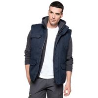 Outdoor/werk winter bodywamer navy voor heren - thumbnail