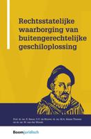Rechtsstatelijke waarborging van buitengerechtelijke geschiloplossing - C.C. de Kluiver - eBook (9789462748453)