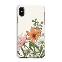 Floral bouquet: iPhone XS Max Volledig Geprint Hoesje