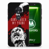 Motorola Moto G7 Play Silicone-hoesje Zombie Blood