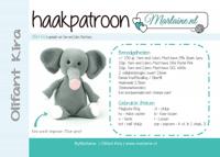 Patroonboekje Olifant Kira