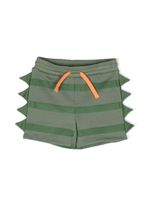 Stella McCartney Kids dinosaur-detailing shorts - Vert - thumbnail