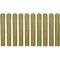 vidaXL 20 st Heklatten 60 cm geïmpregneerd hout