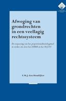 Afweging van grondrechten in een veellagig rechtssysteem - Marina den Houdijker - Paperback (9789058508805)