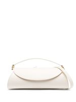 Jil Sander petit sac porté épaule Cannolo - Blanc