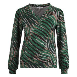 Enjoy - Bottle Sweater v-hals aop - Maat M