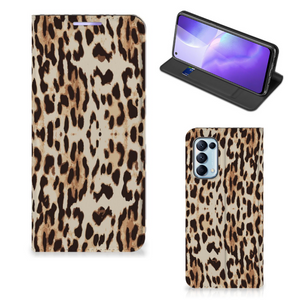 OPPO Find X3 Lite Hoesje maken Leopard