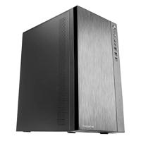 Tacens Anima ACX, Micro ATX PC Behuizing, Geborsteld Aluminium Front, 12cm Ventilator, USB 3.0, Zwart