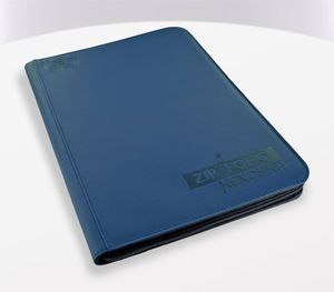 Ultimate Guard Zipfolio 360 - 18-Pocket XenoSkin Blue