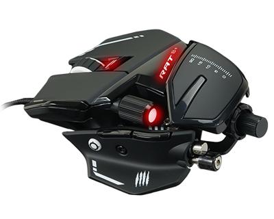 MadCatz R.A.T. 8 + Gaming-muis USB Optisch Zwart 11 Toetsen 16000 dpi Verlicht, Polssteun, Gewichtsreductie, Geïntegreerd profielgeheugen MadCatz R.A.T. 8 + Gaming-muis USB Optisch Zwart 11 Toetsen 16000 dpi Verlicht, Polssteun, Gewichtsreductie, Geïntegreerd profielgeheugen