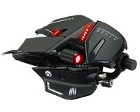 MadCatz R.A.T. 8 + Gaming-muis USB Optisch Zwart 11 Toetsen 16000 dpi Verlicht, Polssteun, Gewichtsreductie, Geïntegreerd profielgeheugen