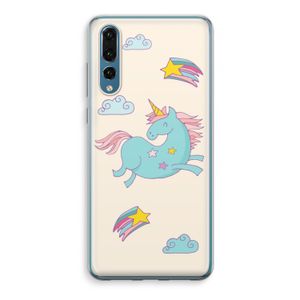 Vliegende eenhoorn: Huawei P20 Pro Transparant Hoesje