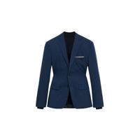 Mango Man slim fit colbert blauw