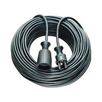 Azijn verlengkabel – kabelslang 5 m h05vv-f3g1. 5, zwart