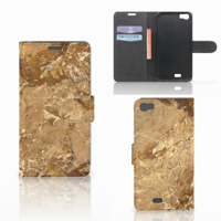 Wiko Lenny Bookcase Marmer Creme