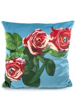 Seletti coussin Roses - Bleu - thumbnail