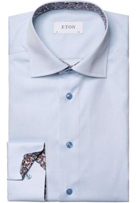 ETON Contemporary Fit Overhemd lichtblauw, Effen